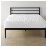 Amazon Basics White King Mattress Pad $21.75