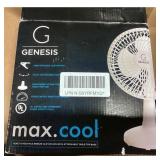 Genesis max.cool 6-Inch Breeze Clip-On Fan -...
