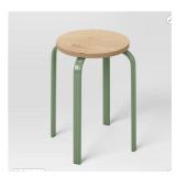 Room Essentials Stackable Accent Stool - Green