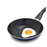 The Deco Collection Blue Frying Pan $45.00