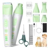 SUPRENT Dog Grooming Kit, 4 in 1 Dog Clippers...