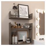 RICHER HOUSE New Brown Floating Shelves $25.99