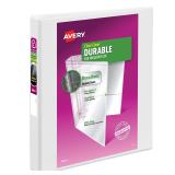 Avery Durable View 3 Ring Binder, 1 Inch EZD...