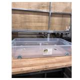 Brightroom Clear Storage Bin - 60 Quart