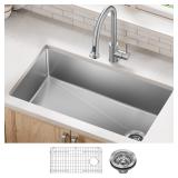 Kraus STAINLESS STEEL KITCHEN SINK 32.5 in. L