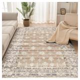 INGEROOM Area Rugs 6x9, Vintage Washable Rug...