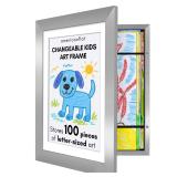 Americanflat Kids Artwork Frame Changeable...