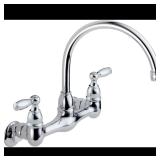 Peerless 2-Handle Wall Mount Kitchen Sink...