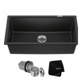 Kraus Granite Kitchen Sink 30.5x17