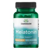 Swanson Melatonin - Herbal Supplement - Sleep...