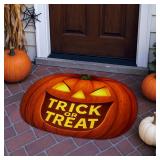 KITAIOPT Orange-Red Doormat $9.89