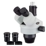 AmScope SM745T 7X-45X Trinocular Zoom Power...