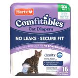 Hartz Comfitables Cat Diapers, Size XS 16...