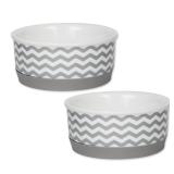 Bone Dry Ceramic Pet Collection Chevron, Small...