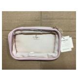 Pocmimut Washing Bag - Clear Makeup Bag, Pink