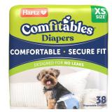 New! Hartz Comfitables Disposable Dog Diapers,...