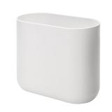 iDesign Small Slim Plastic Bathroom Trash Can,...