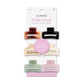Gimme Beauty Fine Hair - Small Rectangle Claw...