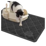 Niubya Premium Cat Litter Mat, Litter Box Mat...