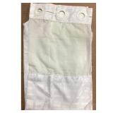 Curtain Panel - Sheer, Grommet Top, Geometric...