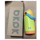 pkpk - Kids Water Bottle - Leak-Proof, Straw...