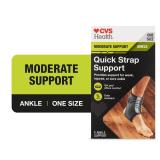 CVS Health Quick Strap Ankle Support