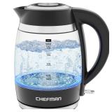 Chefman Electric Kettle, 1.8L 1500W, Hot Water...