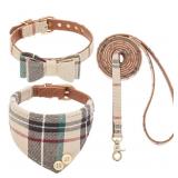 EXPAWLORER Dog Collar and Leash Set - Classic...
