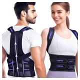 Kepwaa Back Posture Corrector Large Black