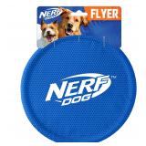 Nerf Dog Nylon Flyer Dog Toy, Flying Disc,...