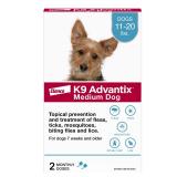 K9 Advantix Flea, Tick & Mosquito Prevention...