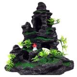 BCSIUHD Aquarium Ornament - Mountain View Stone...