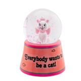 Disney Marie 3 Light-Up Snow Globe