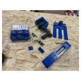 Kreg Pocket-Hole Jig - Woodworking Tool Kit, Blue
