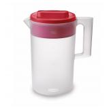 Rubbermaid Red 1 Gallon Simply Pour Pitcher