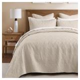 Madison Park 3pc Queen Size Quilt Bedding Set -...