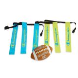 Champion Blue Peewee Flag Football Set