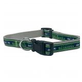 Pets First NFL Seattle Seahawks Pet Collar,...