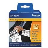 Brother Genuine DK-1234 Die-Cut Adhesive Name...
