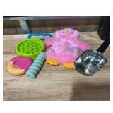 Dog Toys & Feeding Bundle - Slow Feeder, Plush,...