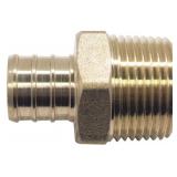 3-PACK Adapter Pex 3/4in Brs Male