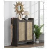 24 Pair Shoe Storage Cabinet With Adjustable...