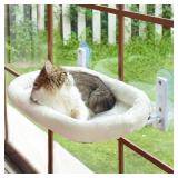 AMOSIJOY Cordless Cat Window Perch, Window...