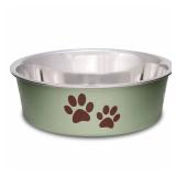 Loving Pets Bella Dog Bowls- Stainless Steel...