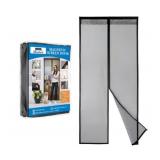 36 in. x 80 in. Black Velcro Fiberglass...