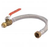 SharkBite 12in Ball Valve Water Heater Connector