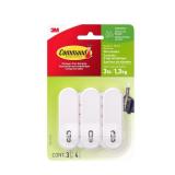 Command Medium Wire Hooks, 3 Hooks, 4 Strips,...