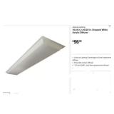 Lithonia Lighting 10.44 in. x 48.22 in. Dropped...