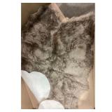 Faux Fur Rug - Soft, Shaggy, Area Rug, Home...