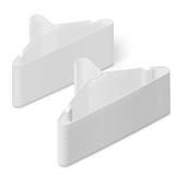 Amazon Basics Plastic Clothes Hangers, Adult...